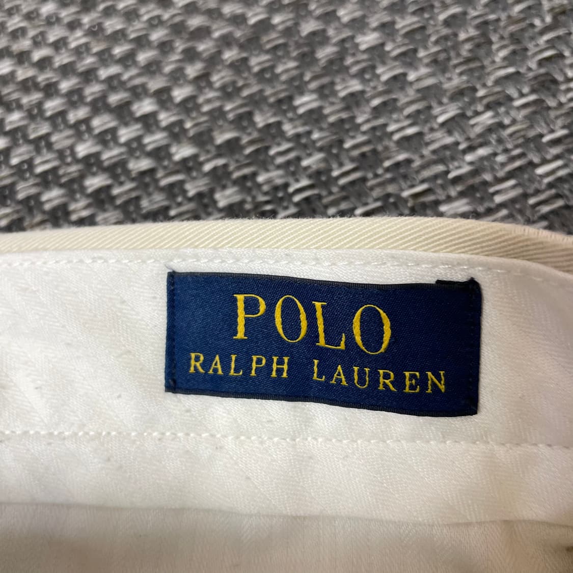 (30) 폴로랄프로렌 크림 코튼 팬츠 슬림핏 상품이미지5