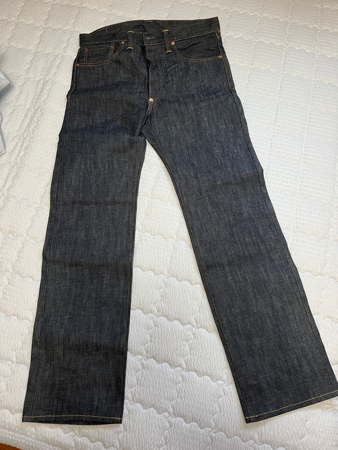 RRL 1936 Buckle Back Rigid Denim 더블알엘 상품이미지9