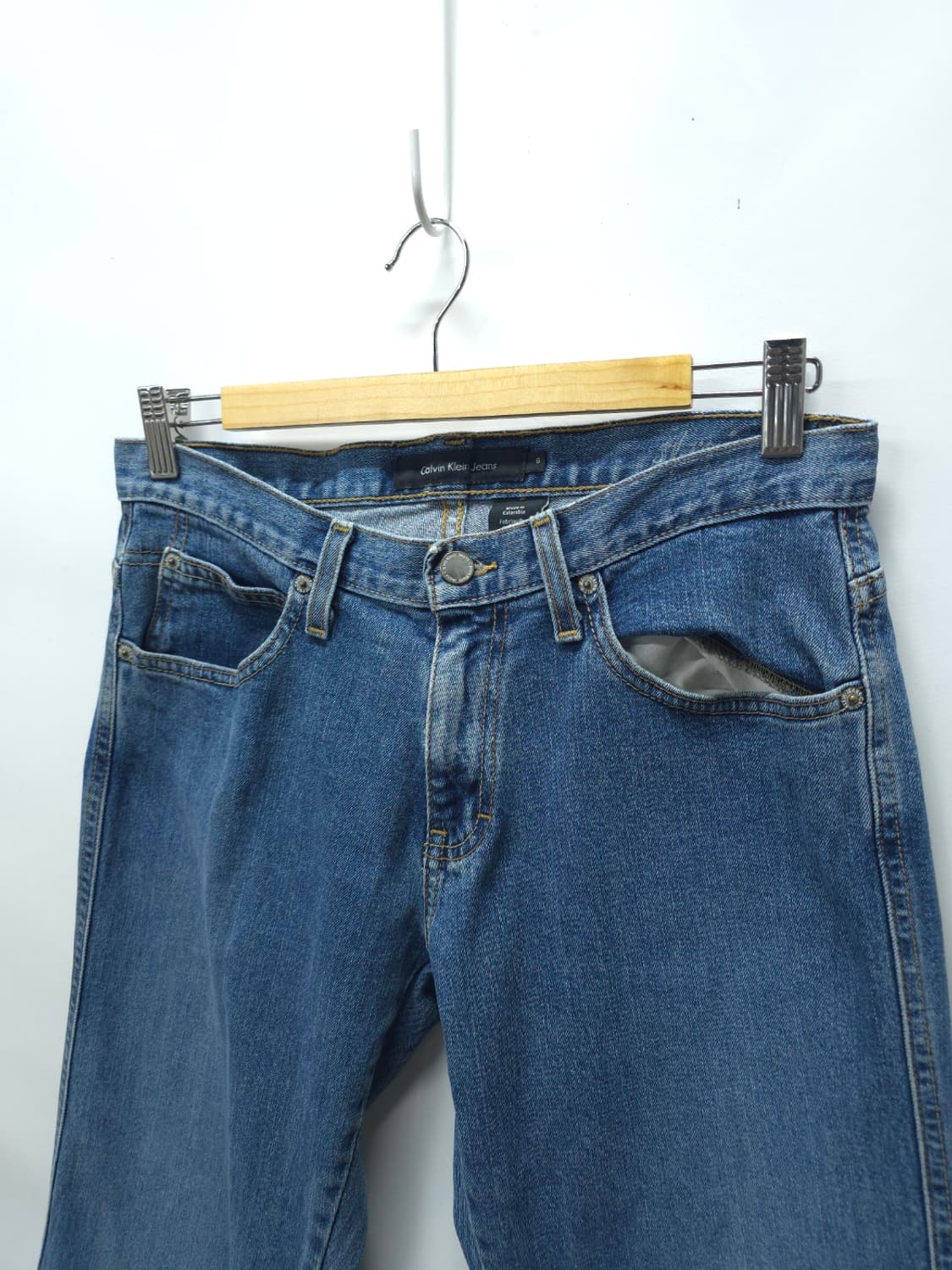 캘빈클라인(CK) 베이직 스트레이트 청바지 (30~31) 상품이미지2
