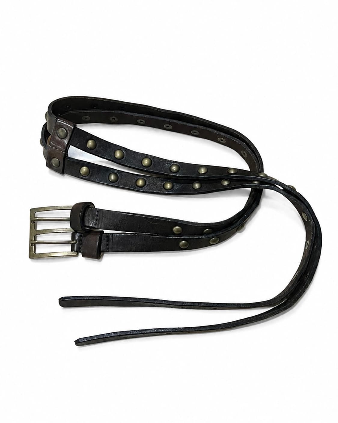 Double Strap Eyelet Belt 상품이미지1