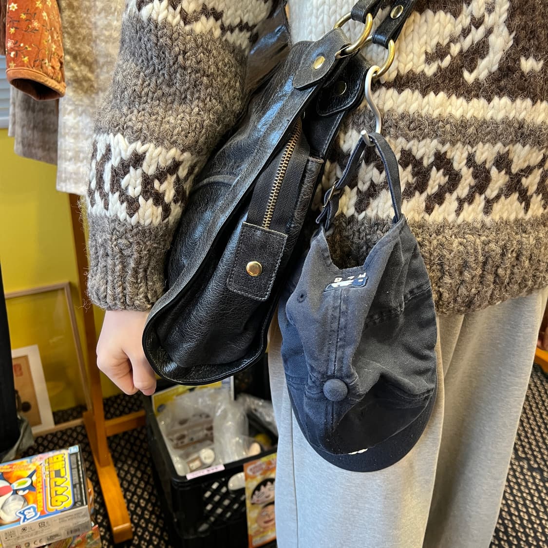 [Japanese Vintage] 빌리키키백 소가죽 상품이미지4