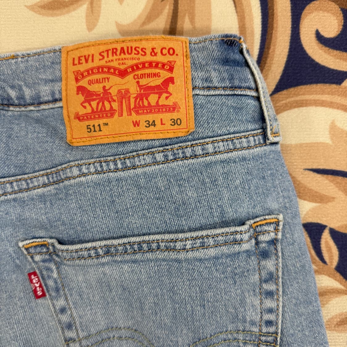 (32)리바이스Levis 511 데님팬츠 상품이미지2
