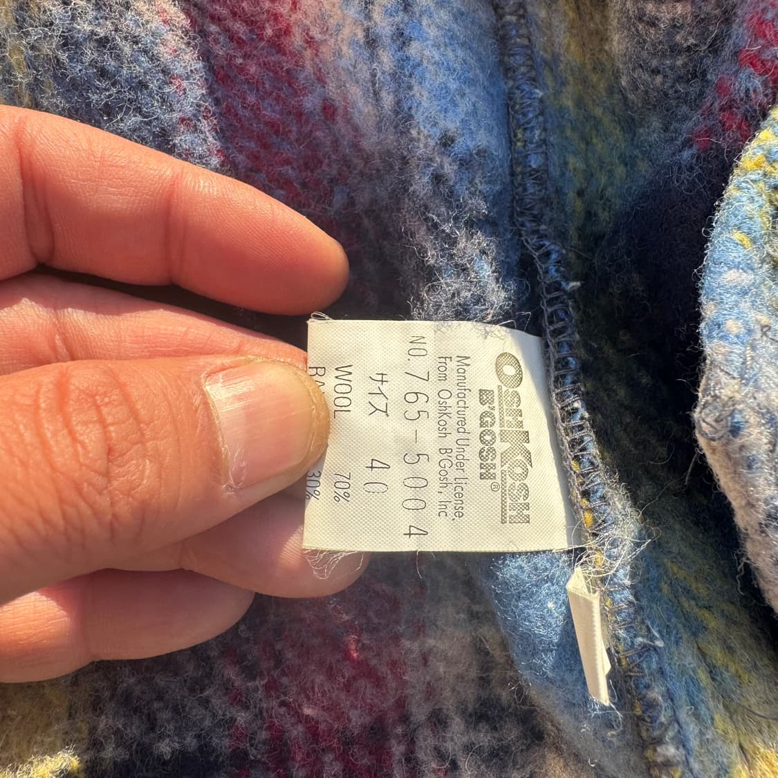 [M] Oshkosh 오시코시 울 자켓 상품이미지9