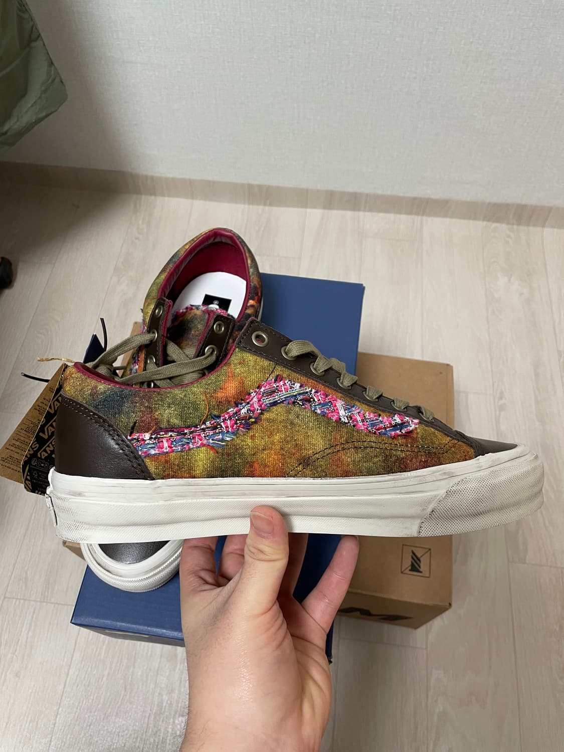 반스 프리미엄 올드스쿨 36 LX 수베니어 웜 브라운 상품이미지3