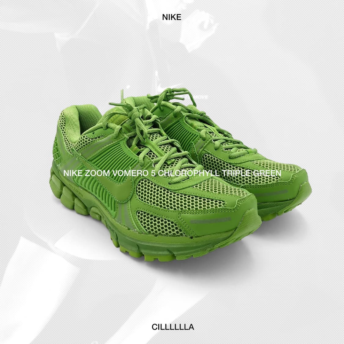 [285] NIKE 나이키 줌 보메로 5 클로로필 트리플그린 상품이미지1