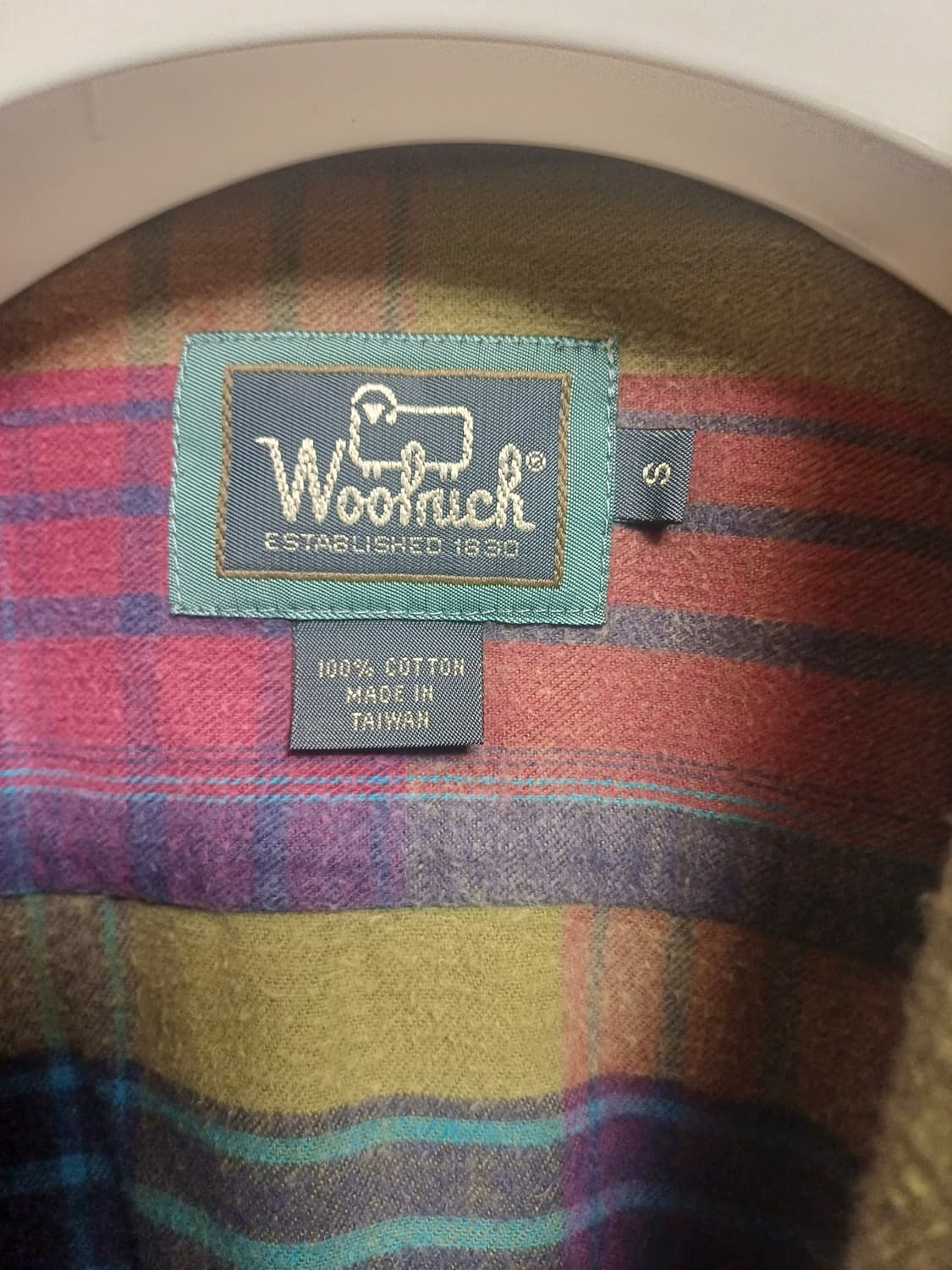 Woolrich 빈티지 플란넬 셔츠 / 한국 M~L / 코튼100 상품이미지3