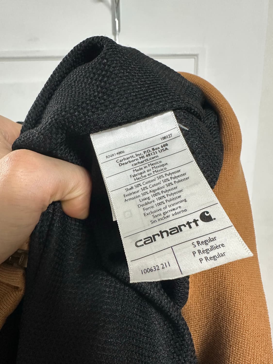 칼하트 써멀 후드집업 상품이미지5