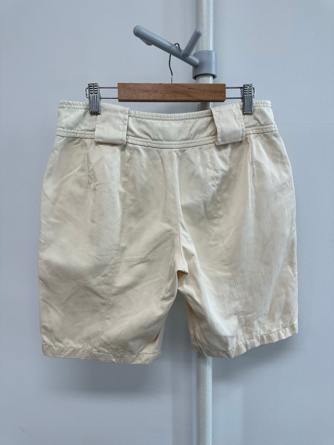 겐조 핀턱 코튼린넨 헤링본 하프 팬츠 상품이미지4