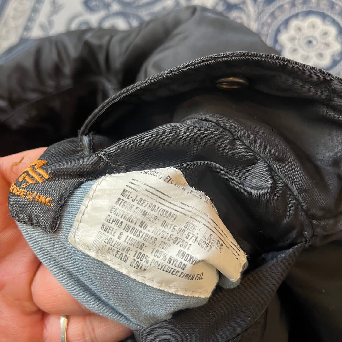 L 알파인더스트리 MA-1/W2214 상품이미지5