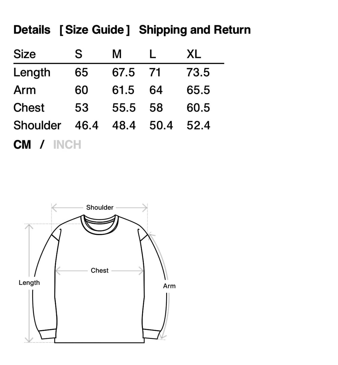 디네댓 롱슬리브 S 상품이미지5