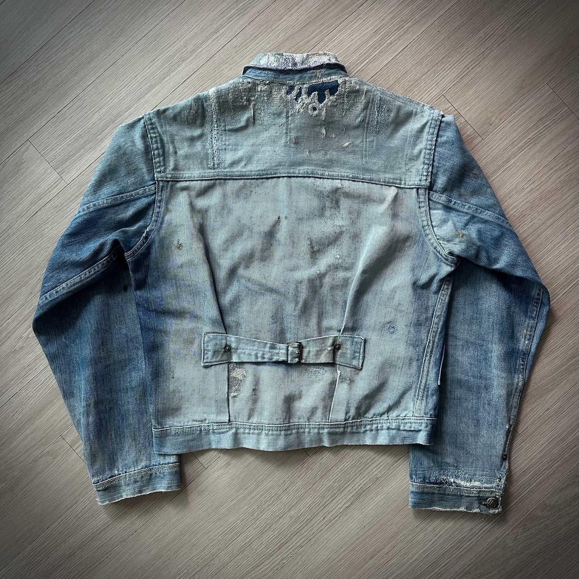 1940s USA 101 Buckle Back Denim Jacket 상품이미지2