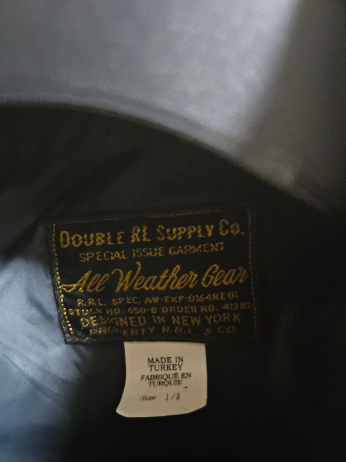 rrl 패딩 베스트 L 상품이미지3