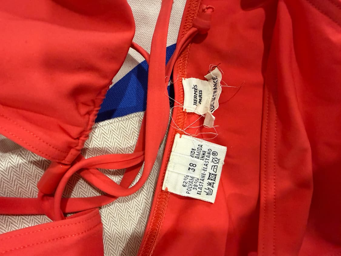 에르메스 수영복  오렌지 38 상품이미지2