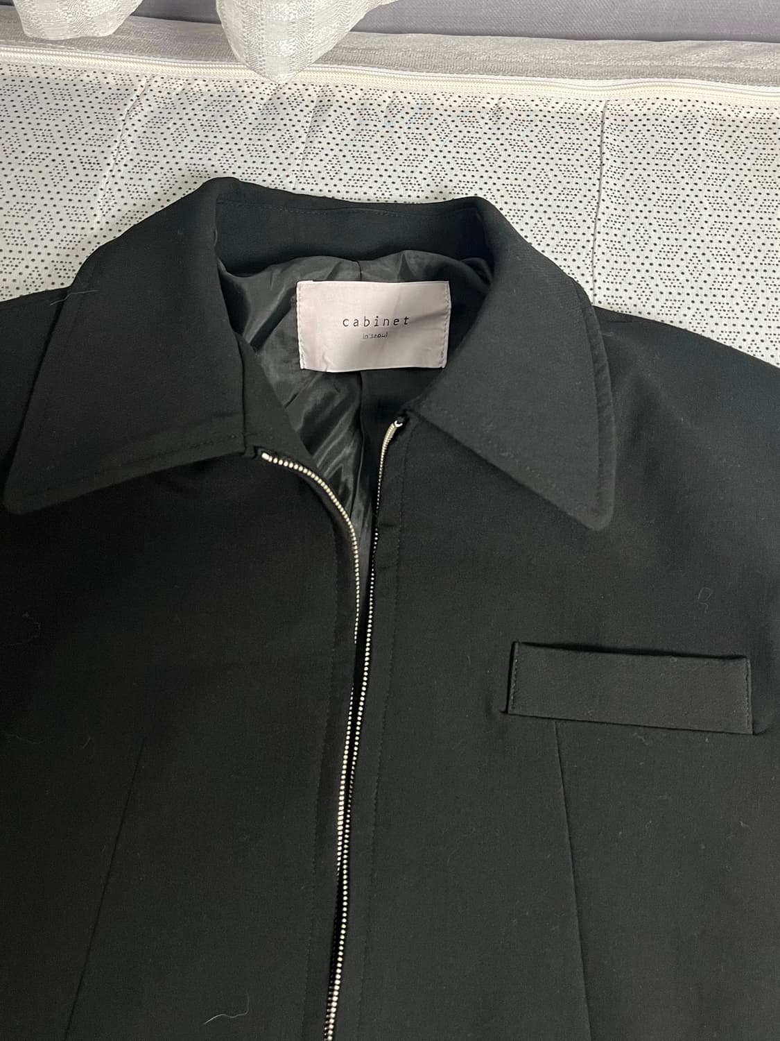 미니멀 블랙 자켓 상품이미지2