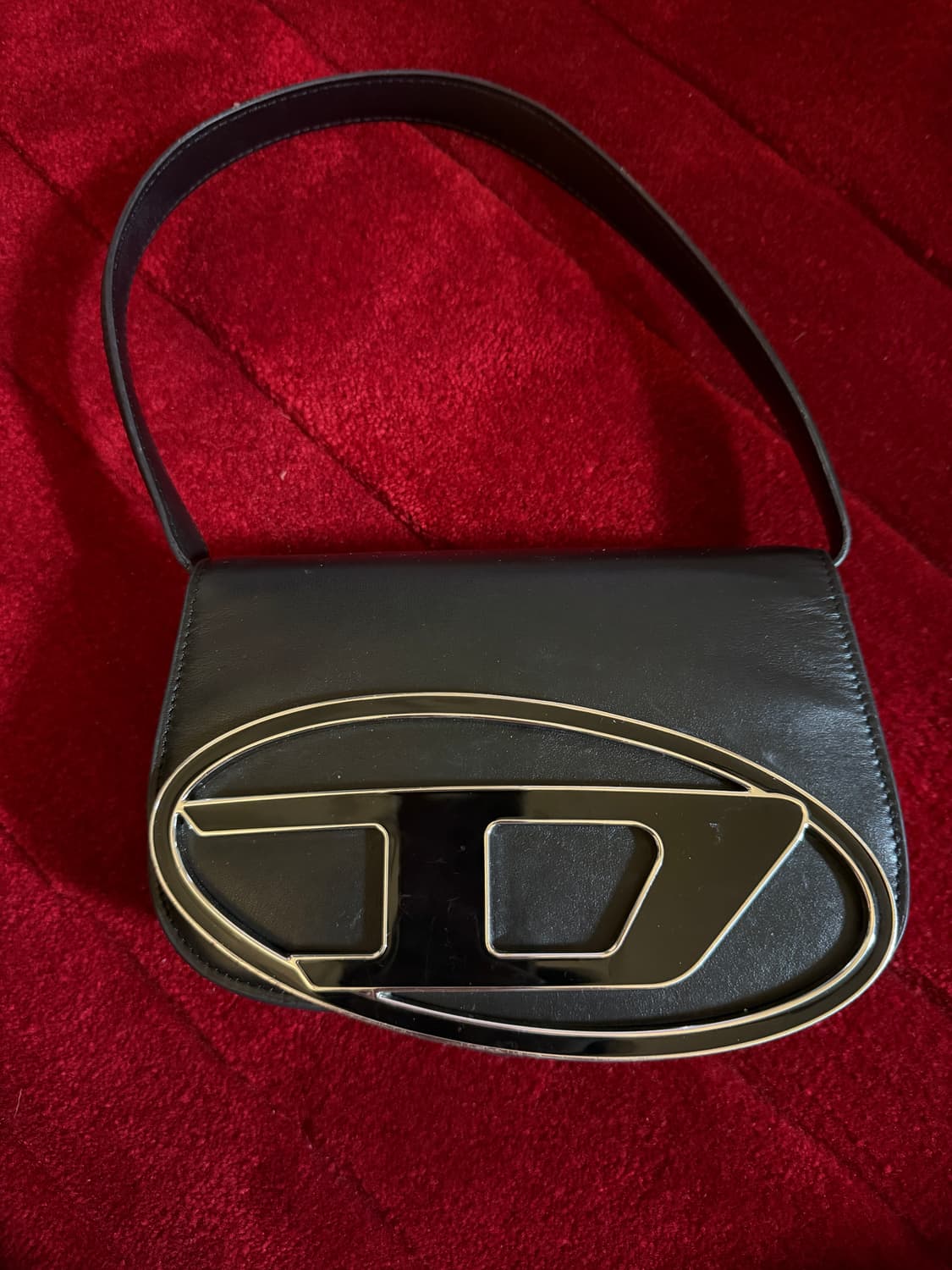 디젤 가방 1DR 숄더백 블랙 상품이미지1