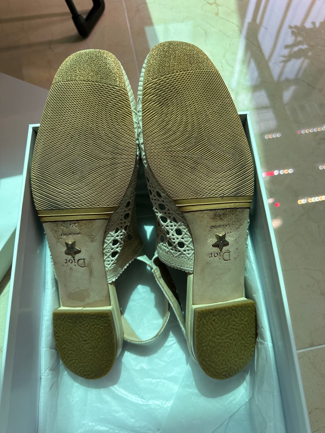 (재당근)카바스 16 인치 숄Moi 모이 슬링백 베이지 (245-250) 상품이미지7