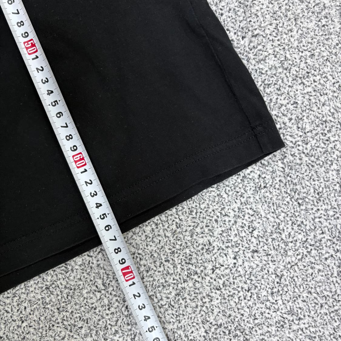 S 무신사스탠다드 긴팔티 라운드 블랙 0311J 상품이미지6