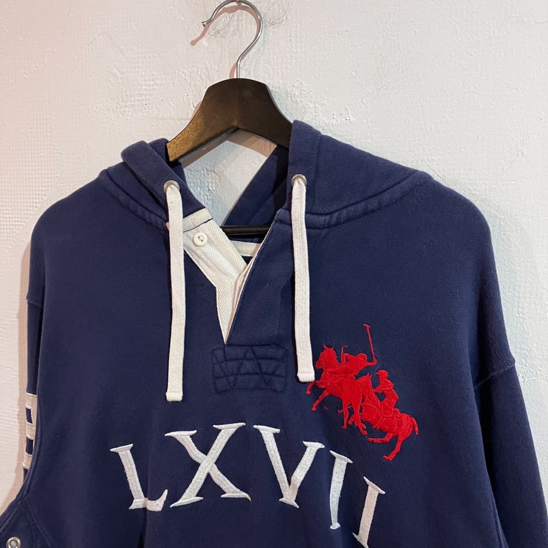 폴로 랄프로렌 럭비 후드티 상품이미지4