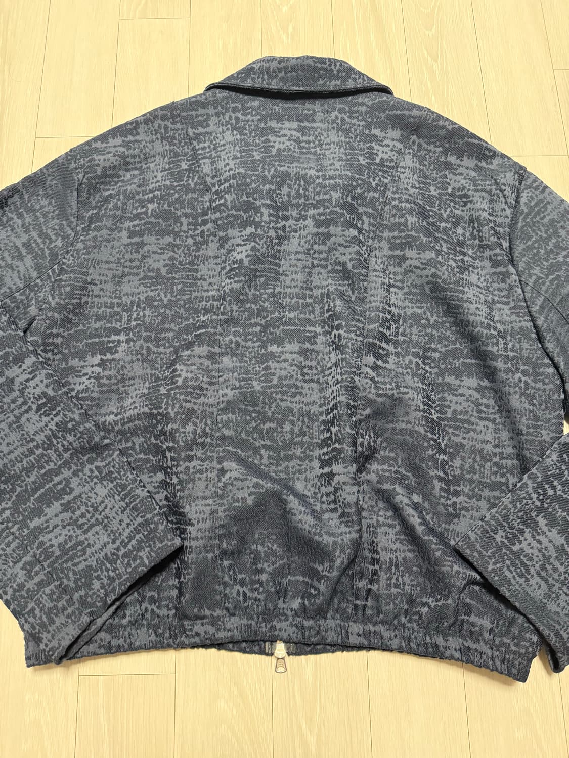 HALEINE 타이거자카드 블루종 네이비 상품이미지2