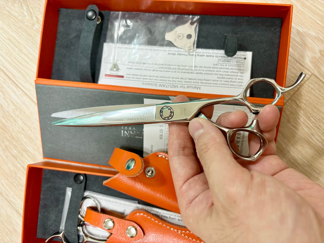 미쯔다니 솔리드 미용가위 7인치 장가위 미즈타니 상품이미지1