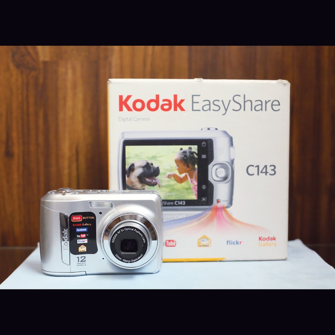 레어<준민트급><키키디카>코닥 C143  빈티지 디카 박스 세트 상품이미지1