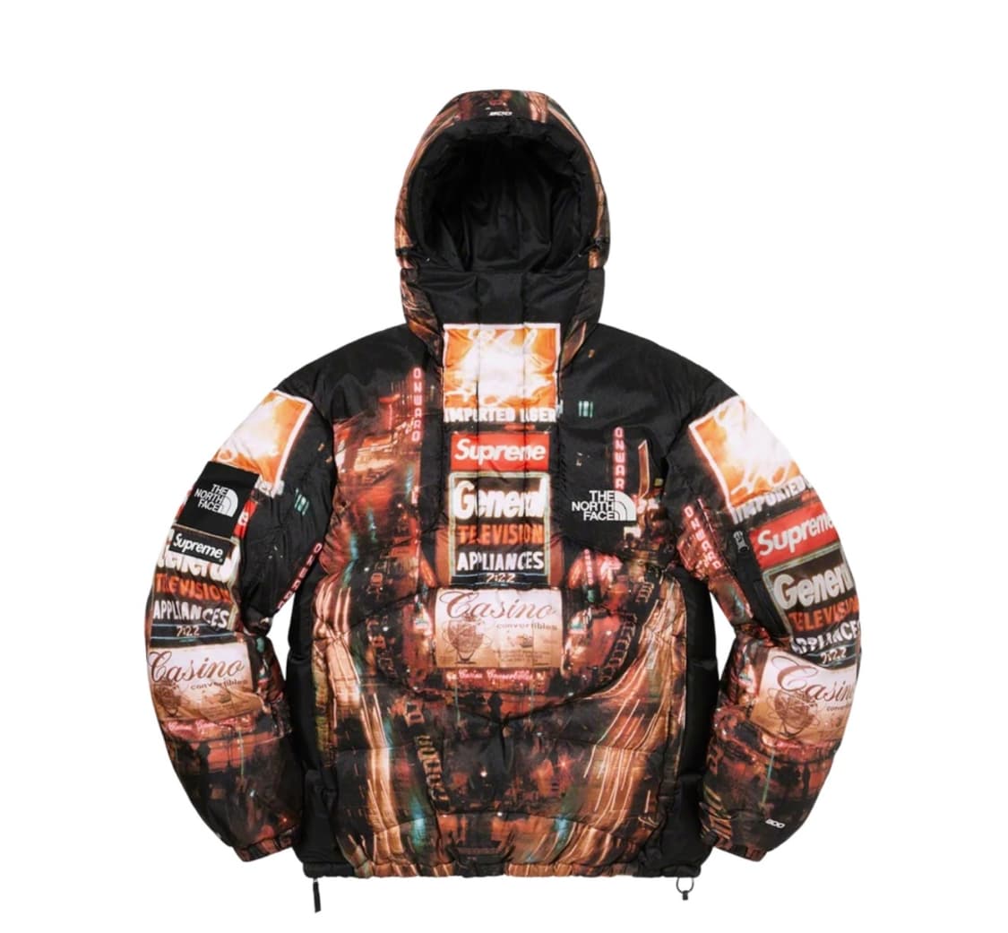 슈프림22FW x 노스페이스 800 필 하프 짚 후드 풀오버 상품이미지1