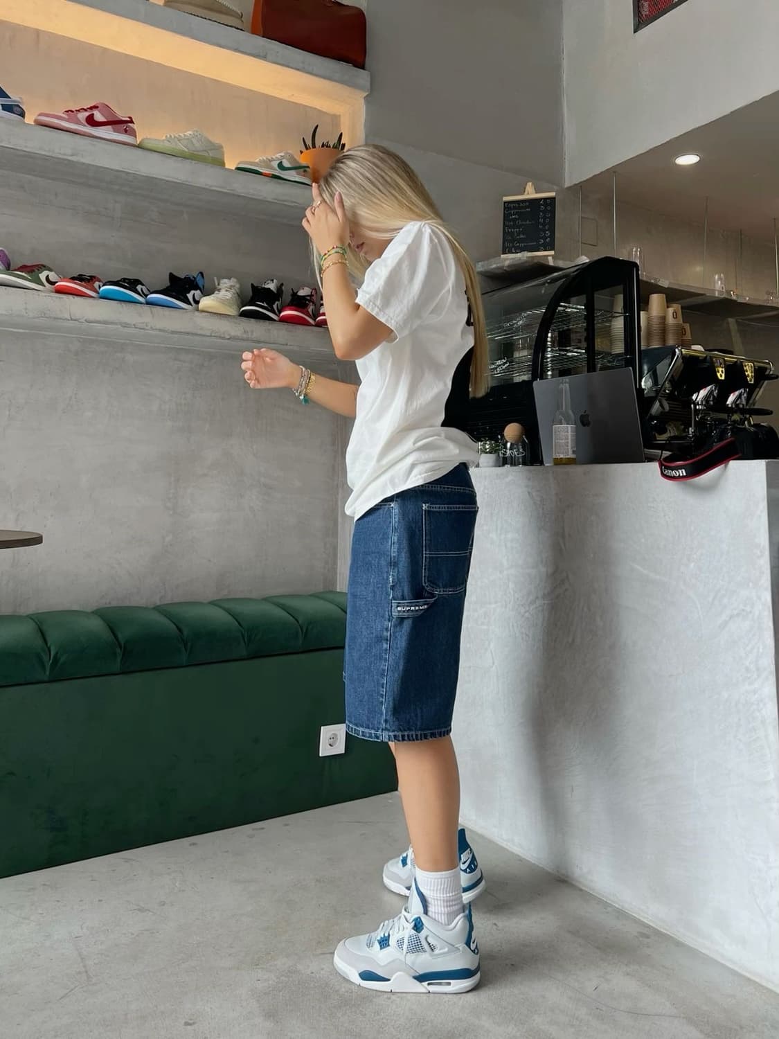 조던 4 인더스트리얼 블루  상품이미지5