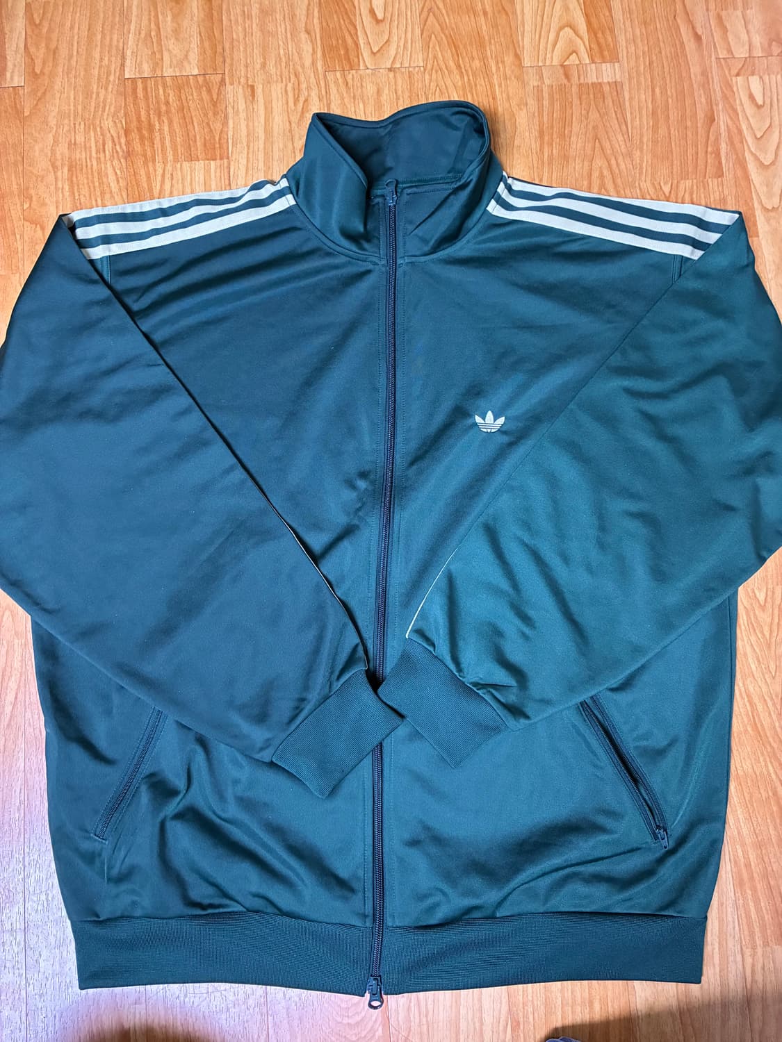 아디다스 오리지널스 베켄바우어 트랙 자켓 쉐도우 그린 - KR 사이즈 L 상품이미지2