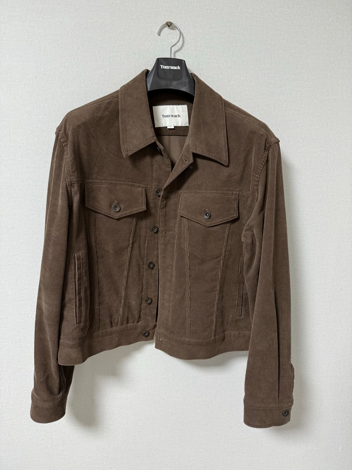 [xl] 토니웩 코듀로이 트러커 브라운 상품이미지1