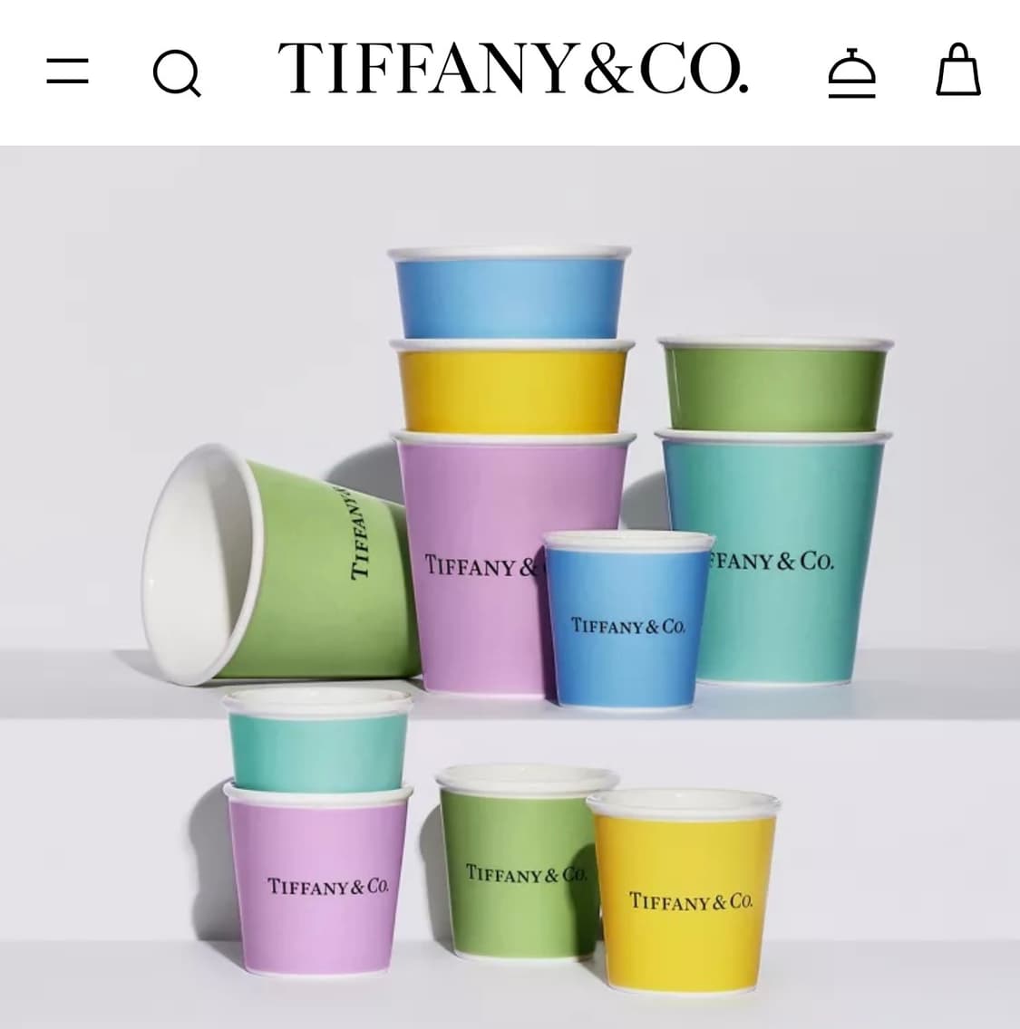 티파니앤코 컬러 컵 세트 상품이미지2