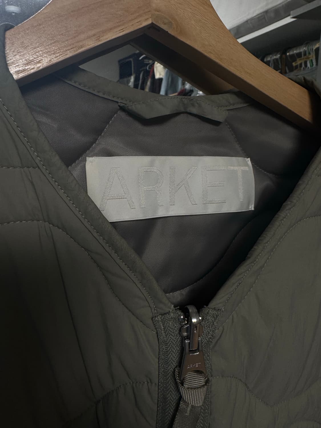 아르켁 누빔 베스트 L 상품이미지2