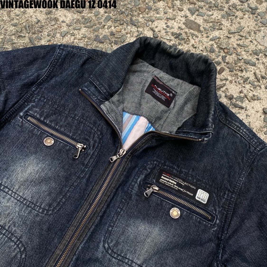 후부 데님 트러커자켓 상품이미지2