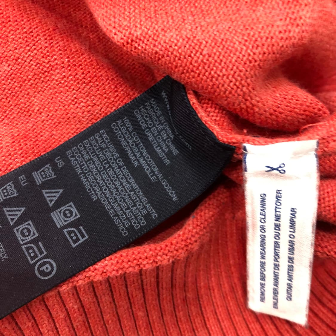 L 타미힐피거 반집업니트 상품이미지4