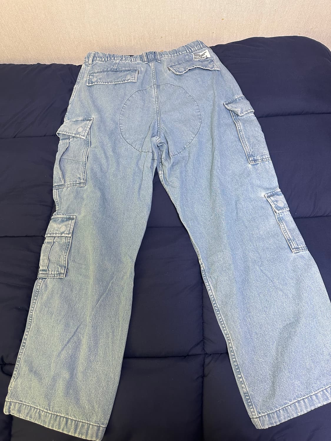 디스이즈네버댓 카고 연청 바지 상품이미지4