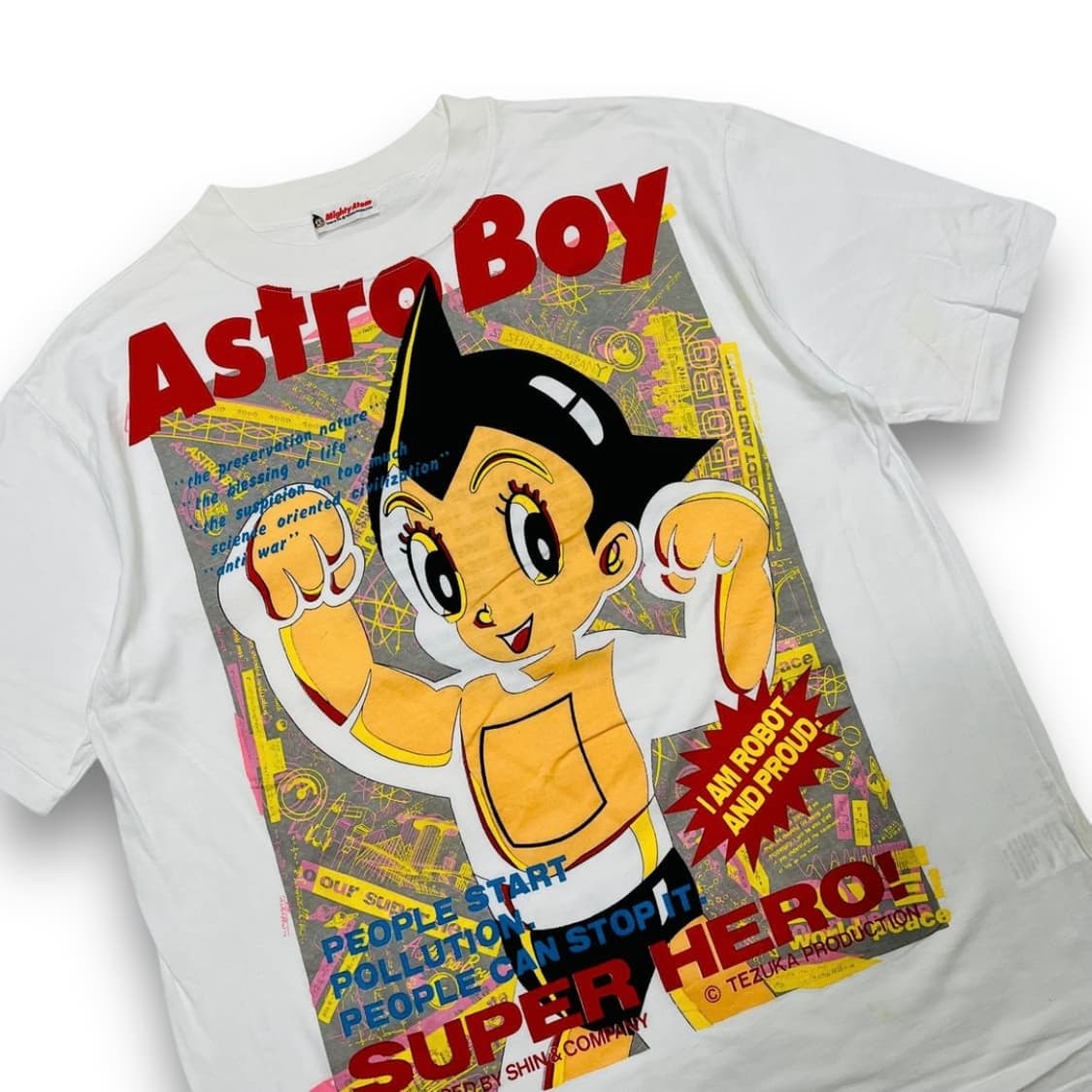 철완 아톰 90s OG 아카이브 빈티지 반팔 티셔츠 상품이미지2