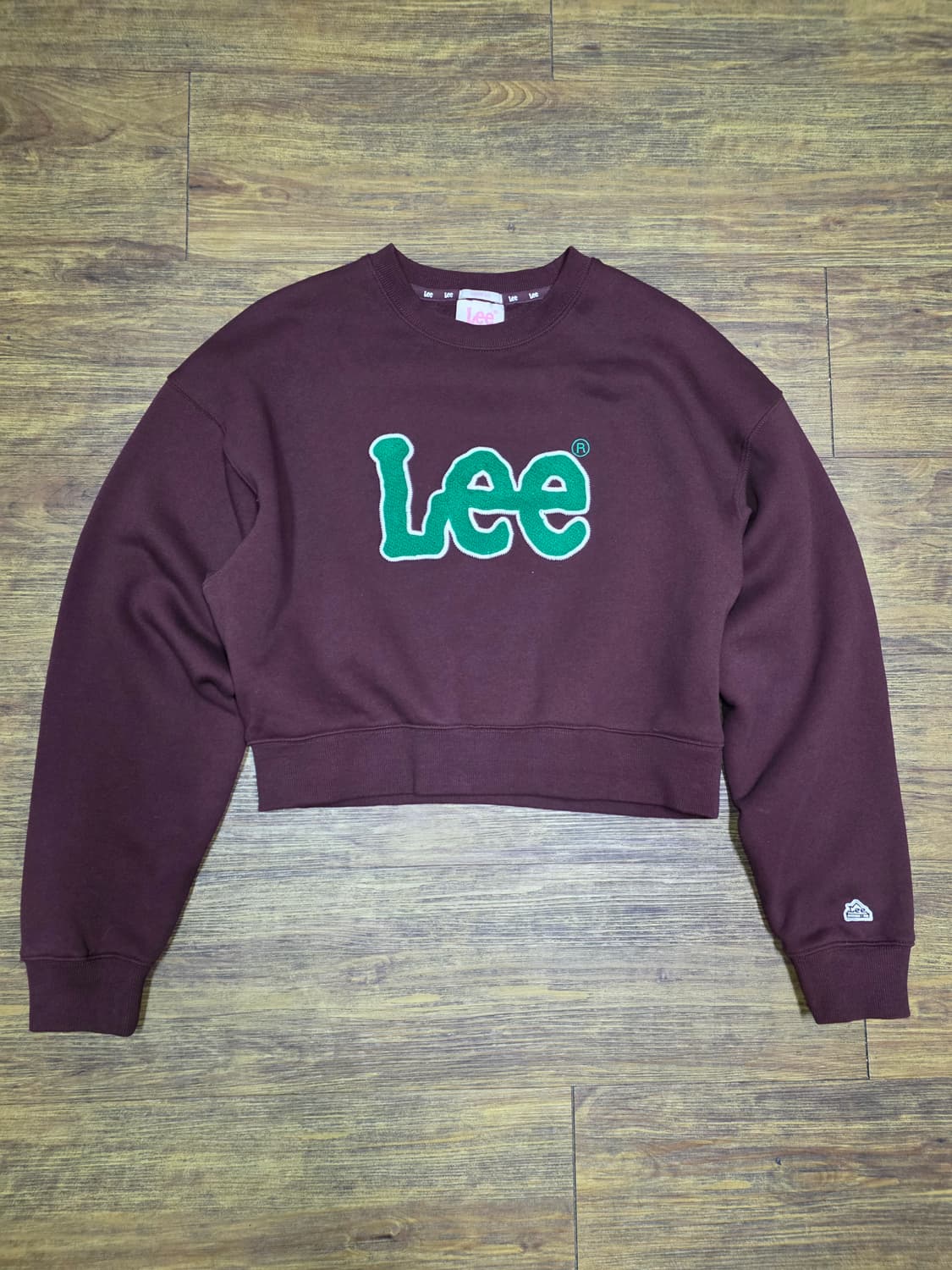 LEE 크롭핏 맨투맨 상품이미지1