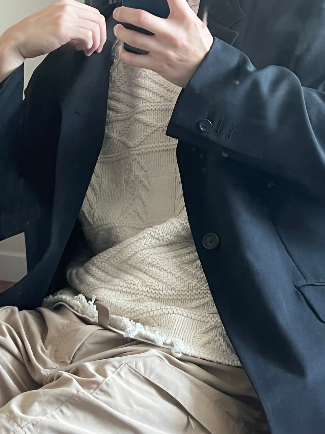 렉토 리조트 니트 상품이미지3