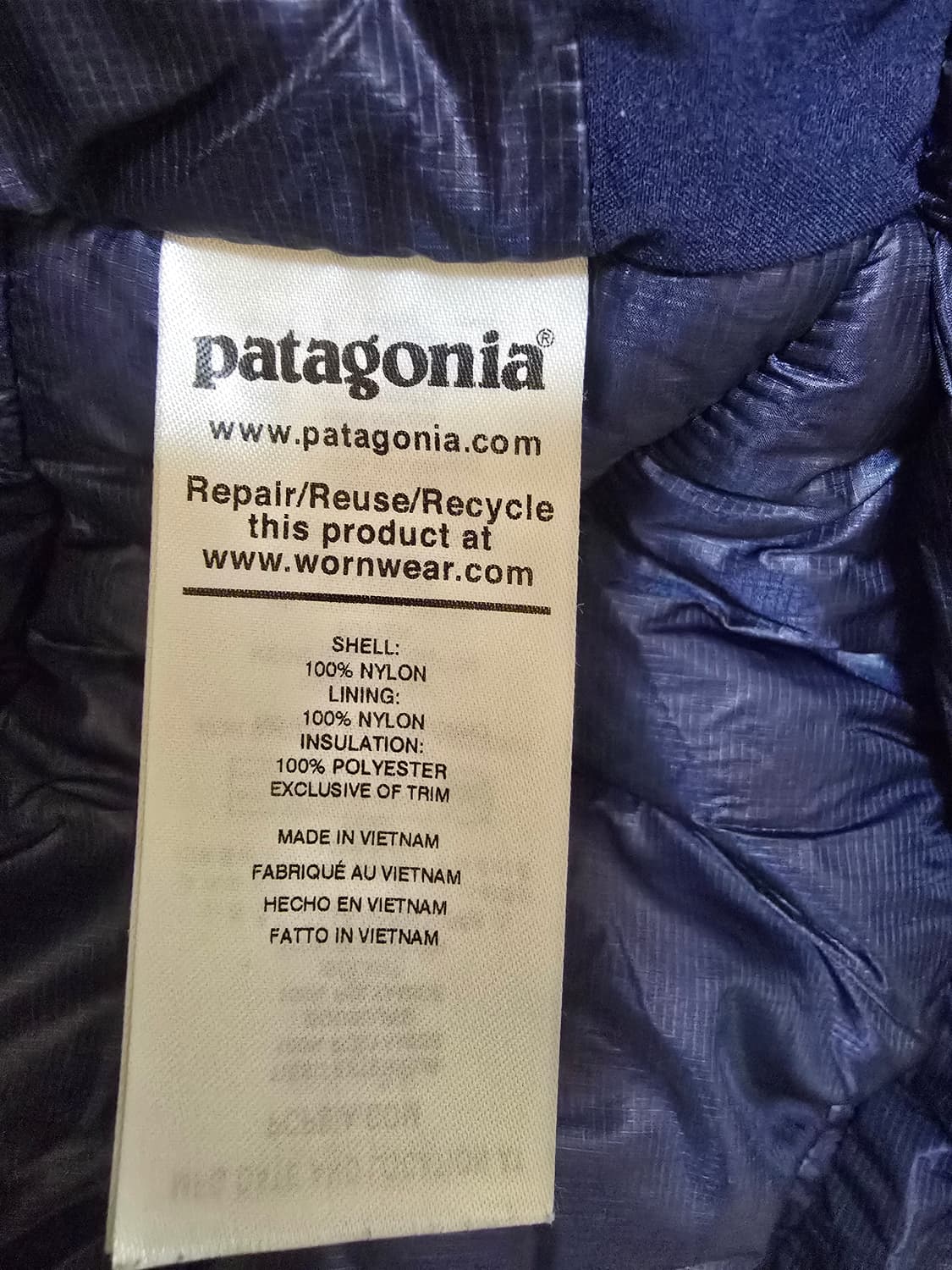 파타고니아 여성 경량 패딩 S (새상품) 상품이미지6