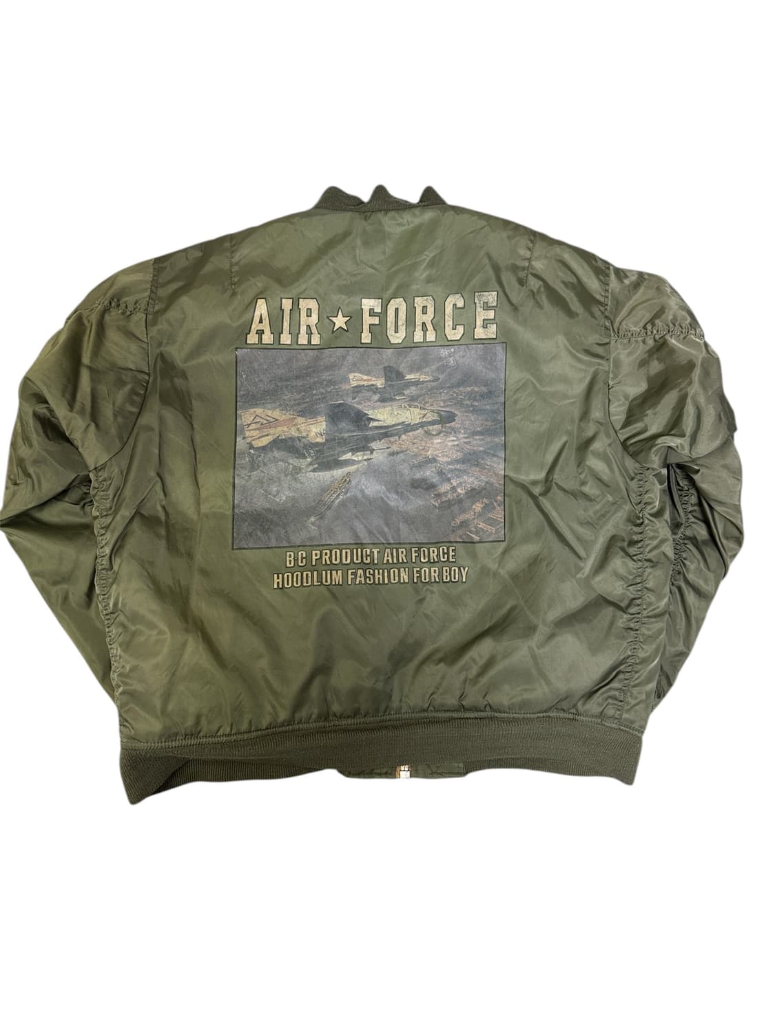 빈티지 백파이어BACK FIRE USA 에어포스 항공점퍼 자켓 M 상품이미지8