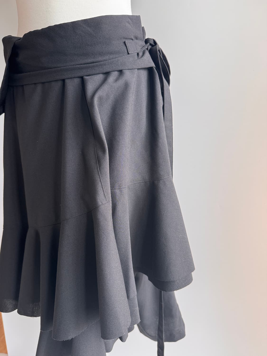 Junya Watanabe 러플 랩스커트  상품이미지2