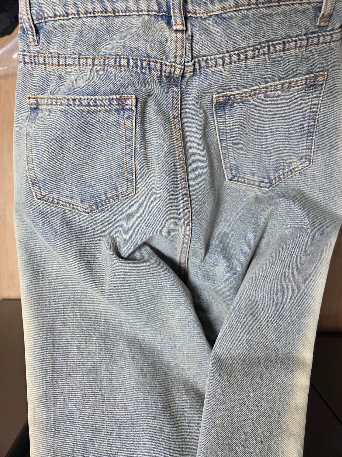 트릴리온 사이드 워싱 데님 1회착 새상품 상품이미지5