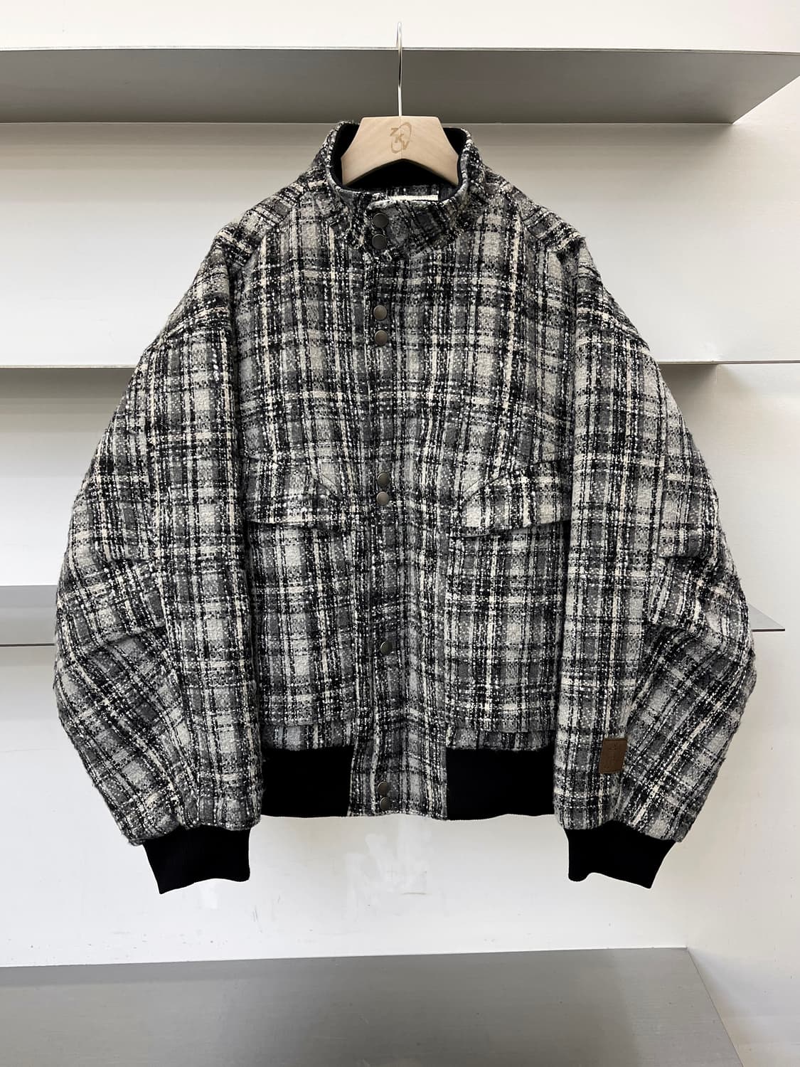 Saotome & Camp 트위드 울 봄버 자켓 상품이미지1