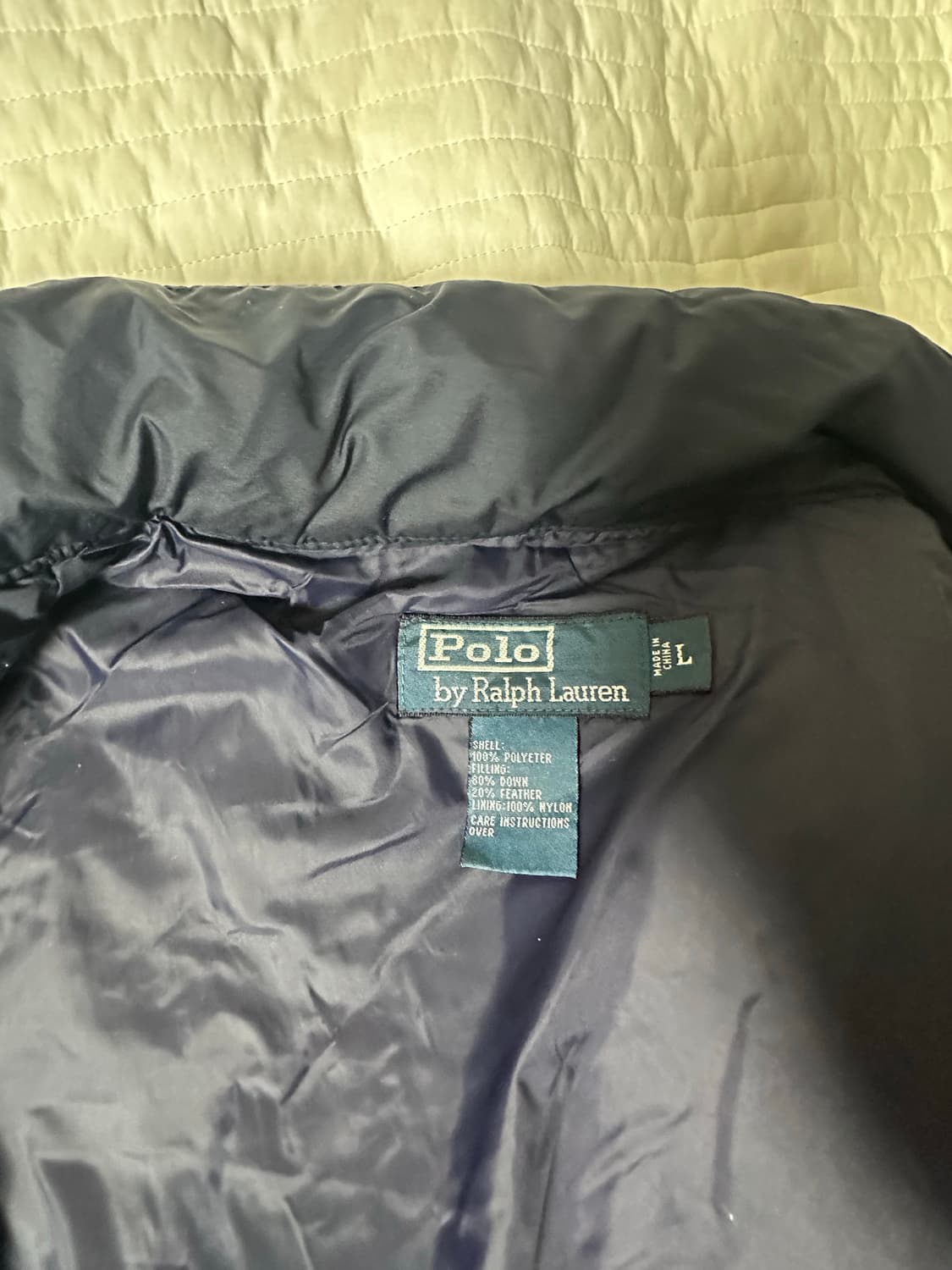 폴로 랄프로렌 빅포닝 조끼 패딩 L 상품이미지3