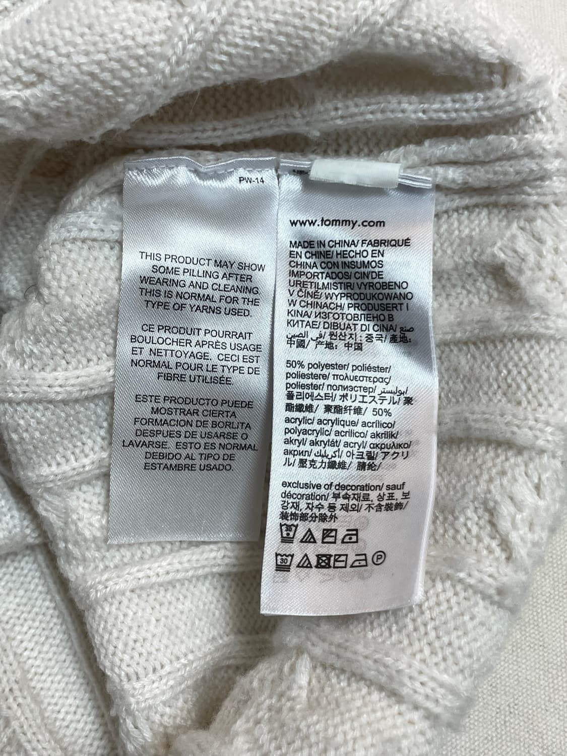 타미힐피거 니트 후디  상품이미지6