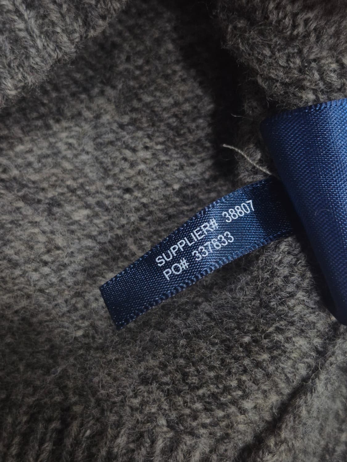 폴로랄프로렌 반집업 니트 남녀공용 90사이즈 상품이미지7