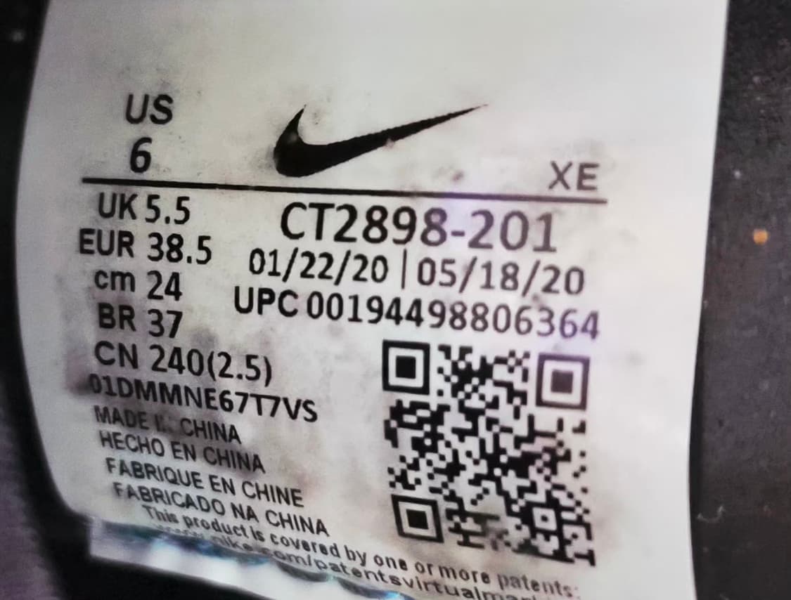 나이키 ACG 줌 에어 AO 카키 아웃도어 운동화 개리 240mm 상품이미지7