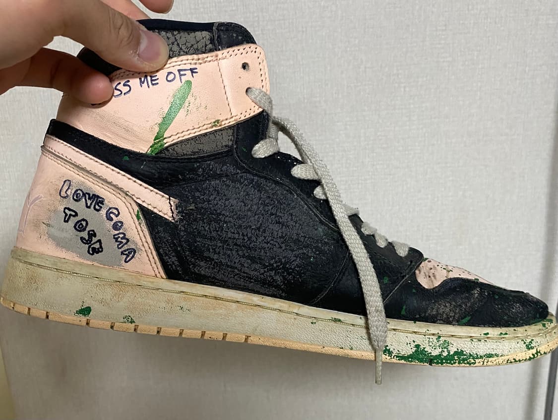 [300] 에어조던 1 하이 크림슨 상품이미지4