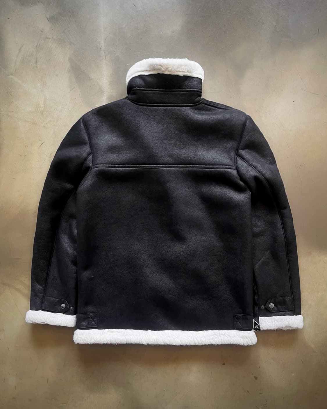 ENRICO COVERI Leather Fur Mustang Jacket 상품이미지8