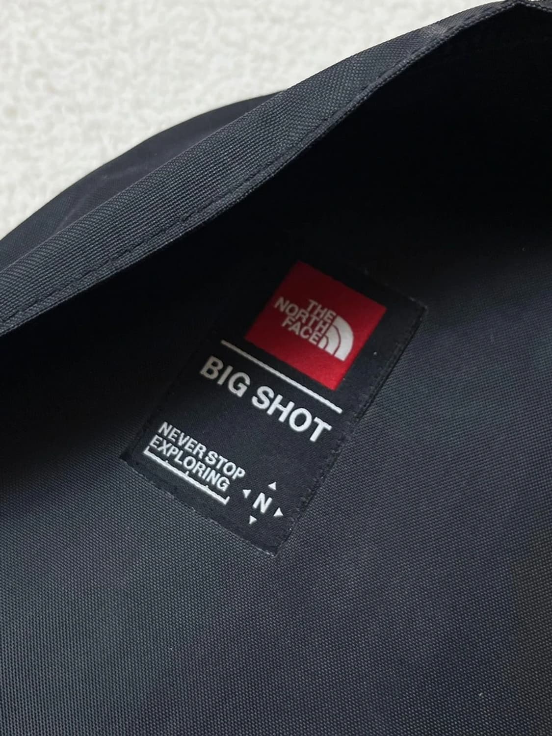 노스페이스 빅샷 블랙 고프코어 백팩 A1689 상품이미지9