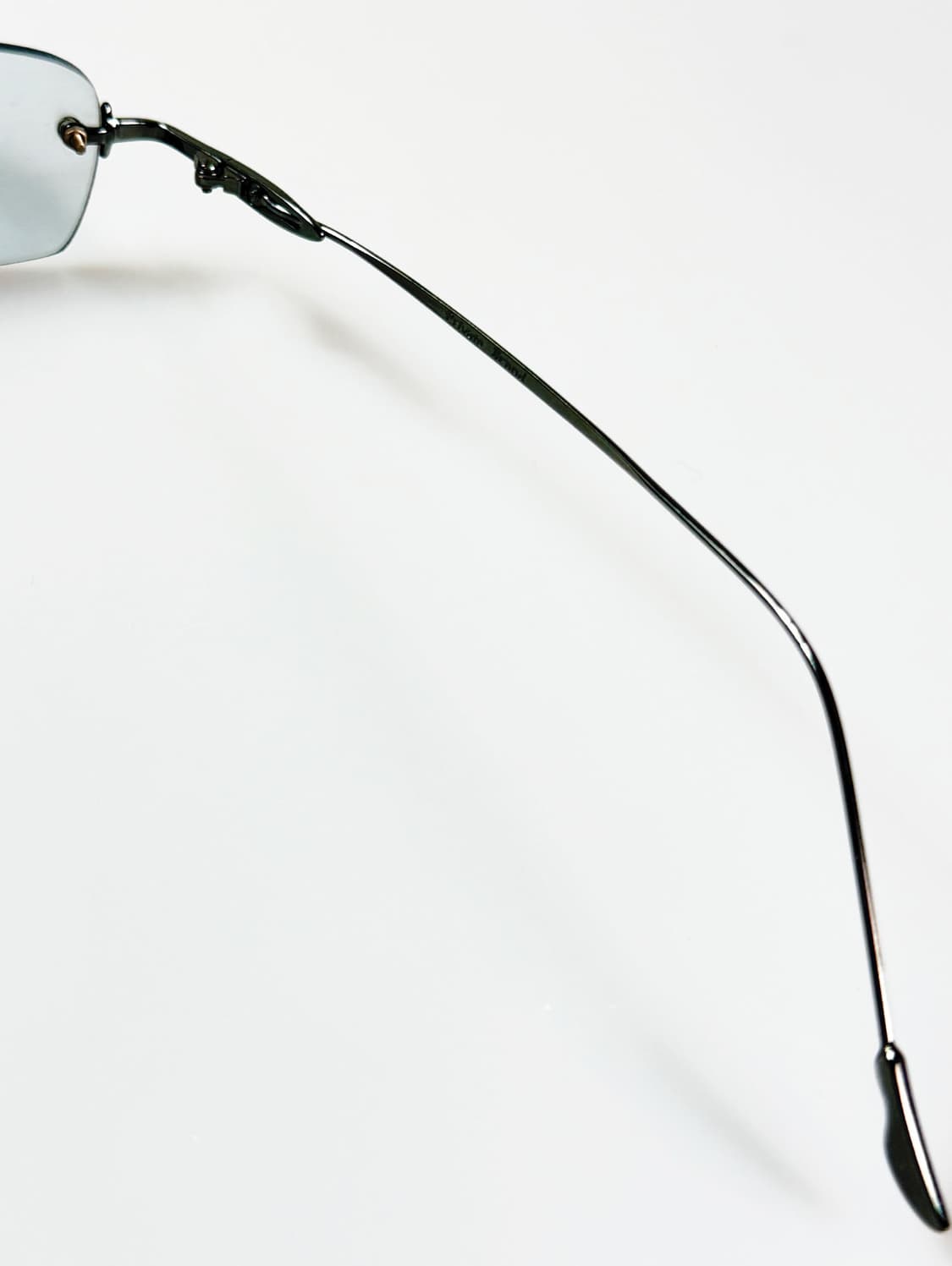 90s PRIVATE BRAND 무테 스퀘어 빈티지 안경 상품이미지6